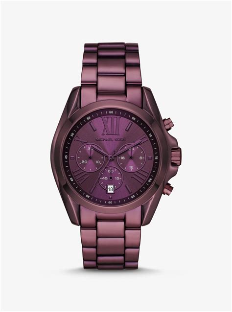 michael kors purple watch.